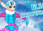 Elsa Snowboarder