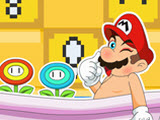 Mario Take A Shower