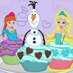 Elsa Cupcakes