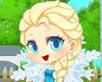 play Baby Elsa Flower Care