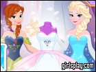 play Design Your Frozen Wedding Dress