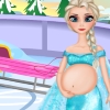Pregnant Elsa Ice Skating