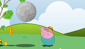 play Daddy Pig In An Avalanche
