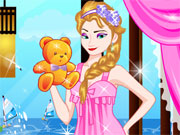 play Elsa Sleepover Dressup