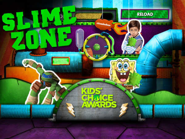 play Kids Choice Awards 2015: Slime Zone