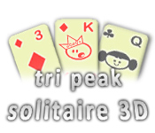play Tri Peak Solitaire 3D