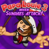 play Papa Louie 3 When Sundaes Attack!