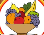 play Coloring Book: Fruits