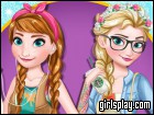 Modern Frozen Sisters