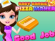 play Baby Barbie Pizza Maker