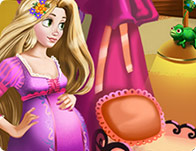 play Pregnant Rapunzel Maternity Deco