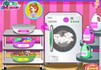 play Little Princess Sofia Washing Clothes