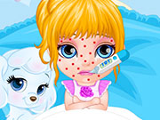 Baby Barbie Chickenpox Attack