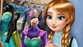 play Frozen Anna’S Closet