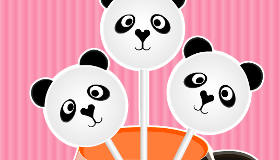 play Panda Cake Pops