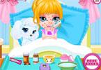 play Baby Barbie Chickenpox Attack