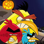 play Angry Birds War Of Pumpkin