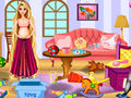 Pregnant Rapunzel Room Cleaning