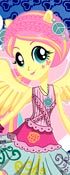Fluttershy Rocking Hairstyle