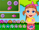 Baby Seven Candy Counting game