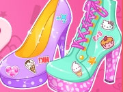 play Hello Kitty Designer Shoes Kissing