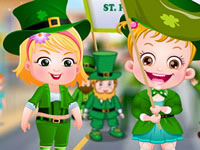 play Baby Hazel St Patricks Day