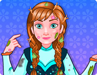 play Princess Anna Messy Cleaning