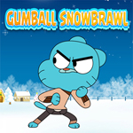 play Gumball Snowbrawl