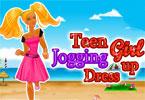play Teen Girl Jogging Dress Up