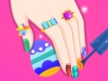 play Barbie Easter Nails Designer