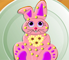 play Easter Bunny Cookie Decor