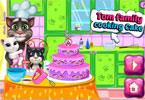 play Tom Family Cooking Cake