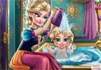 play Elsa Baby Wash