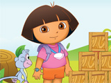 play Dora Building Block