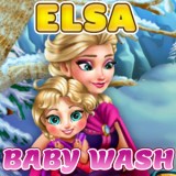 play Elsa Baby Wash