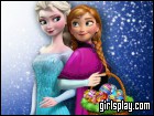 Elsa And Anna Eggs Painting