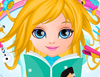 play Baby Barbie Frozen Hairstyle