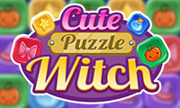 play Cute Puzzle Witch