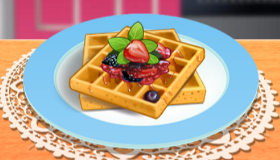 play Sara’S Cooking Class: French Toast Waffles