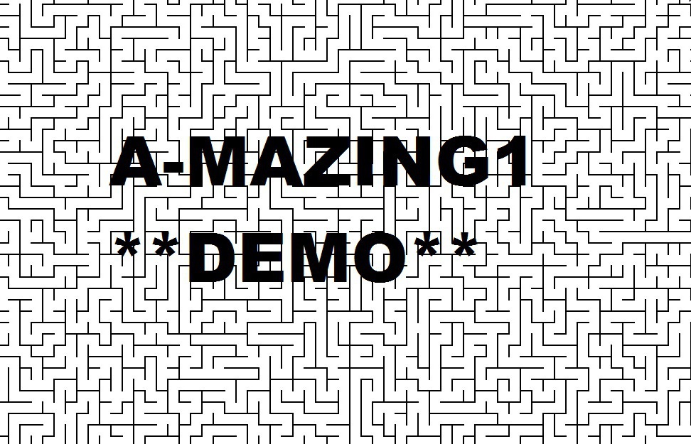A-Mazing1 **Demo**
