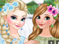 play Bride Elsa And Bridesmaid Anna
