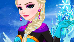 play Elsa Frozen Make Up School