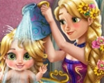 play Rapunzel Baby Wash