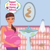 Pregnant Mommy Cleaning Bath