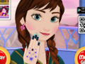 play Frozen Princess Manicure