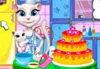 play Angela Cooking Cake