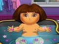 play Dora Bathing