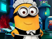 play Minion Laboratory Cleaning Kissing