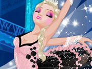 play Elsa Pretty Ballerina Kissing