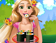 play Pregnant Rapunzel Sushi Cravings